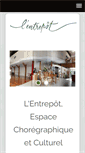 Mobile Screenshot of lentrepot-venelles.fr